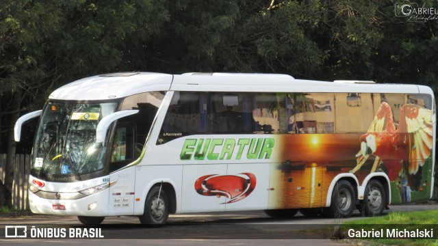 Eucatur - Empresa União Cascavel de Transportes e Turismo 4933 na cidade de Ponta Grossa, Paraná, Brasil, por Gabriel Michalski. Número da foto: #8506828.