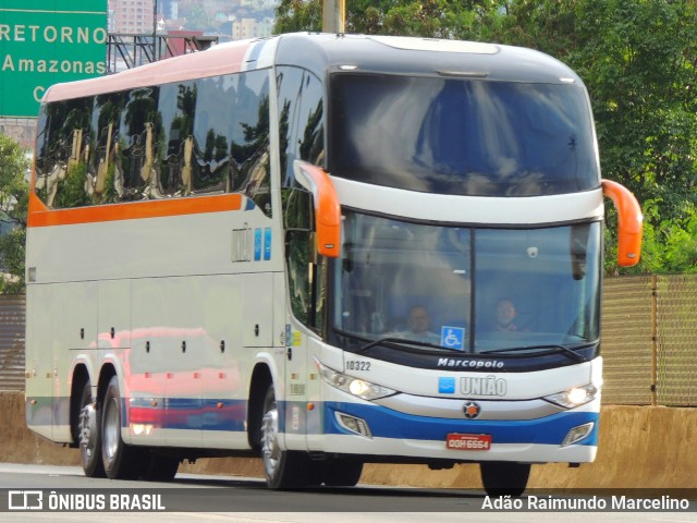 Expresso União 10322 na cidade de Belo Horizonte, Minas Gerais, Brasil, por Adão Raimundo Marcelino. Número da foto: #8508798.