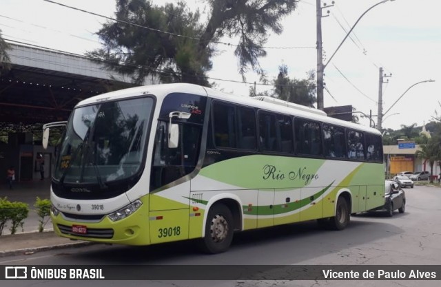 Rio Negro Fretamento e Turismo 39018 na cidade de Pedro Leopoldo, Minas Gerais, Brasil, por Vicente de Paulo Alves. Número da foto: #8505434.