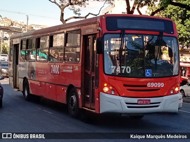 Viação Santa Edwiges 69069 na cidade de Belo Horizonte, Minas Gerais, Brasil, por Kaique Marquês Medeiros . Número da foto: #8425572.