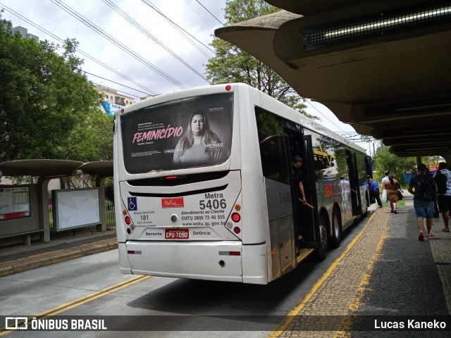 Metra - Sistema Metropolitano de Transporte 5406 na cidade de Santo André, São Paulo, Brasil, por Lucas Kaneko. Número da foto: #8425020.