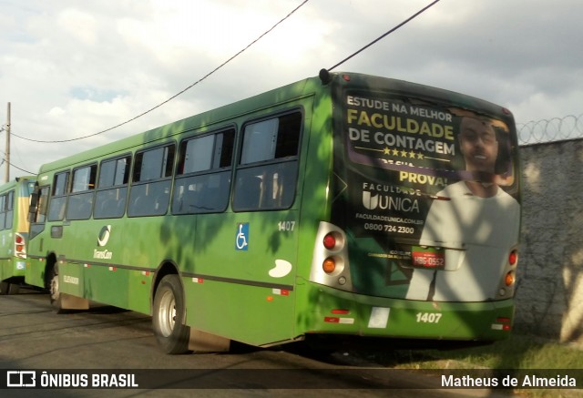 Viação Novo Retiro 1407 na cidade de Contagem, Minas Gerais, Brasil, por Matheus de Almeida. ID da foto: 8425875.