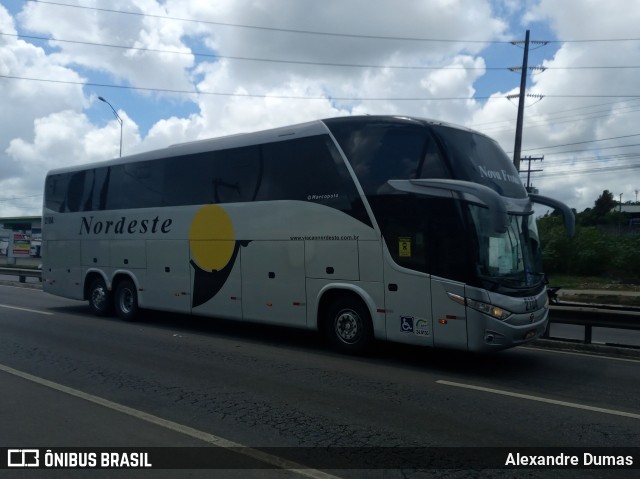 Viação Nordeste 2104 na cidade de Bayeux, Paraíba, Brasil, por Alexandre Dumas. ID da foto: 8423386.