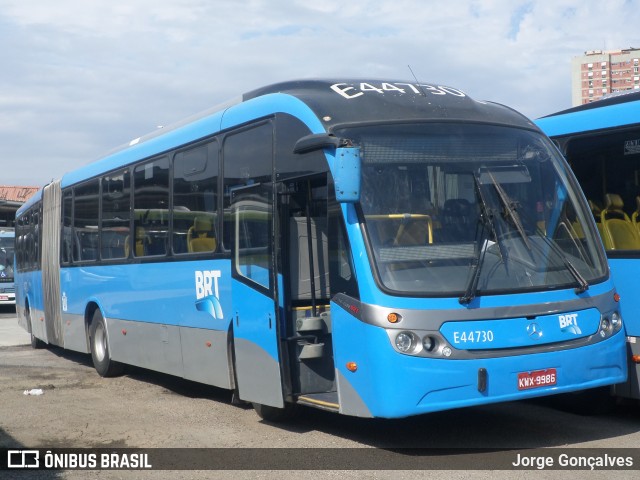 BRT RIO E44730C na cidade de Rio de Janeiro, Rio de Janeiro, Brasil, por Jorge Gonçalves. Número da foto: #8424118.