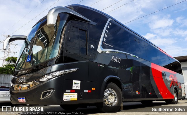 Style Bus 8600 na cidade de São Vicente, São Paulo, Brasil, por Guilherme Silva. Número da foto: #8424868.