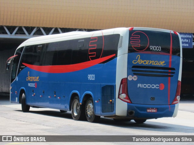 Viação Riodoce 91003 na cidade de Rio de Janeiro, Rio de Janeiro, Brasil, por Tarcisio Rodrigues da Silva. ID da foto: 8423717.