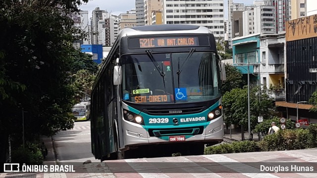 Transbus Transportes > Gávea Transportes 29329 na cidade de Belo Horizonte, Minas Gerais, Brasil, por Douglas Hunas. ID da foto: 8423533.