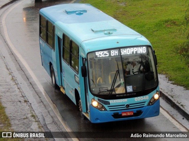 Vianel > Auto Viação Pioneira 02048 na cidade de Belo Horizonte, Minas Gerais, Brasil, por Adão Raimundo Marcelino. ID da foto: 8425742.