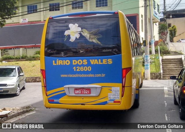 Viação Lírio dos Vales 12600 na cidade de Cariacica, Espírito Santo, Brasil, por Everton Costa Goltara. Número da foto: #8423361.