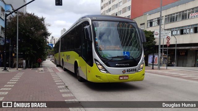 Coletur Coletivos Urbanos 40498 na cidade de Belo Horizonte, Minas Gerais, Brasil, por Douglas Hunas. Número da foto: #8423534.