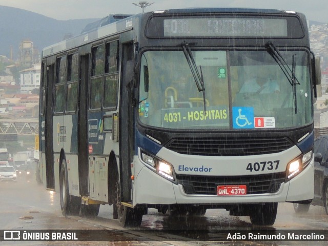 Salvadora Transportes > Transluciana 40737 na cidade de Belo Horizonte, Minas Gerais, Brasil, por Adão Raimundo Marcelino. Número da foto: #8425797.