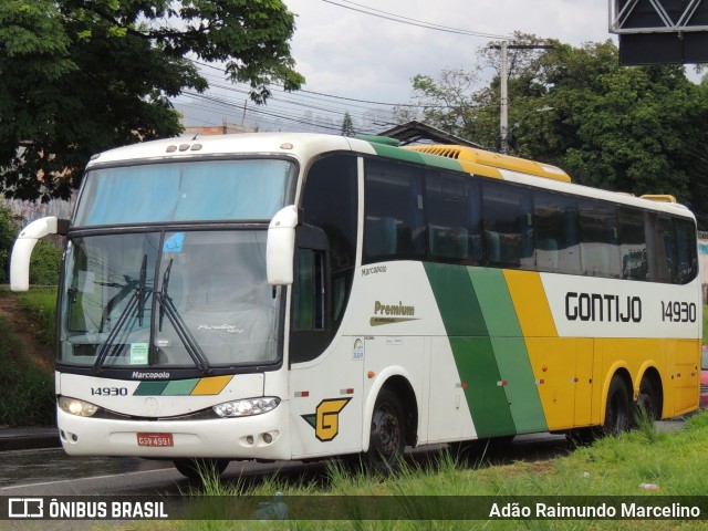 Empresa Gontijo de Transportes 14930 na cidade de Belo Horizonte, Minas Gerais, Brasil, por Adão Raimundo Marcelino. ID da foto: 8425812.