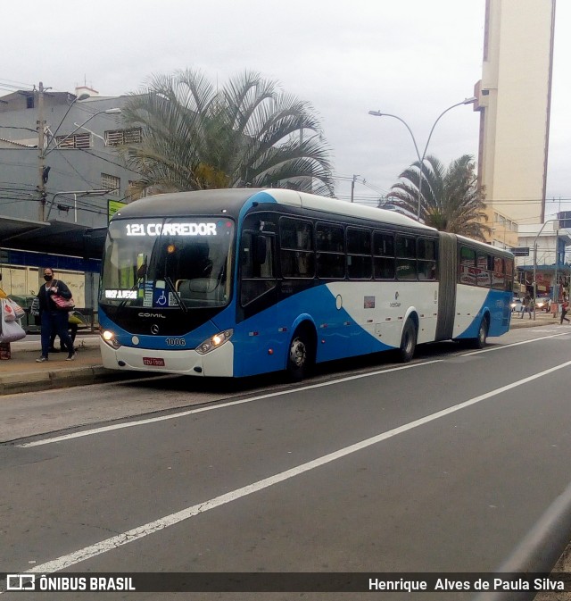 VB Transportes e Turismo 1006 na cidade de Campinas, São Paulo, Brasil, por Henrique Alves de Paula Silva. Número da foto: #8424035.