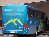 Viação Sul Minas 70420 na cidade de Andradas, Minas Gerais, Brasil, por Welinton Cardoso. Número da foto: #:id.