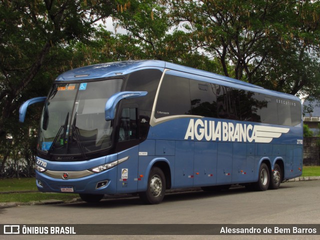 Viação Águia Branca 27710 na cidade de Vitória, Espírito Santo, Brasil, por Alessandro de Bem Barros. Número da foto: #8428312.