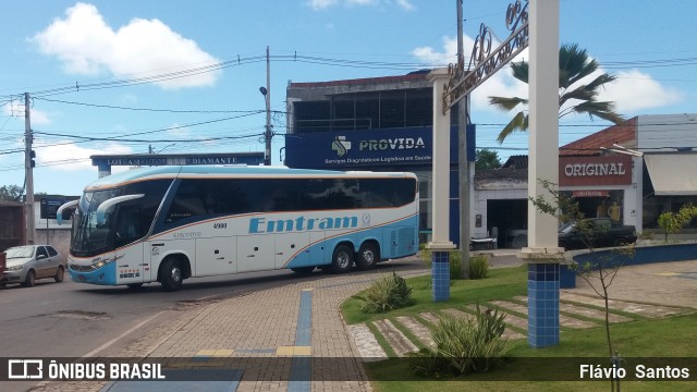 Emtram 4980 na cidade de Barra da Estiva, Bahia, Brasil, por Flávio  Santos. Número da foto: #8425997.