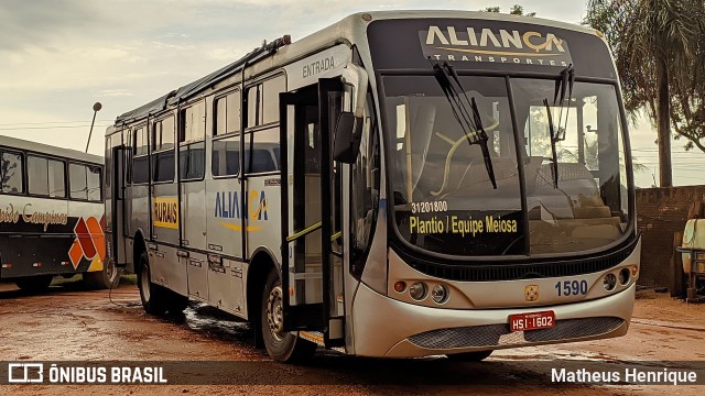 Aliança Transportes 1590 na cidade de Deodápolis, Mato Grosso do Sul, Brasil, por Matheus Henrique. Número da foto: #8426066.