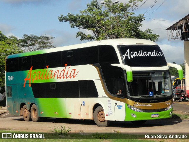 Viação Açailândia 7049 na cidade de Imperatriz, Maranhão, Brasil, por Ruan Silva Andrade. Número da foto: #8427789.