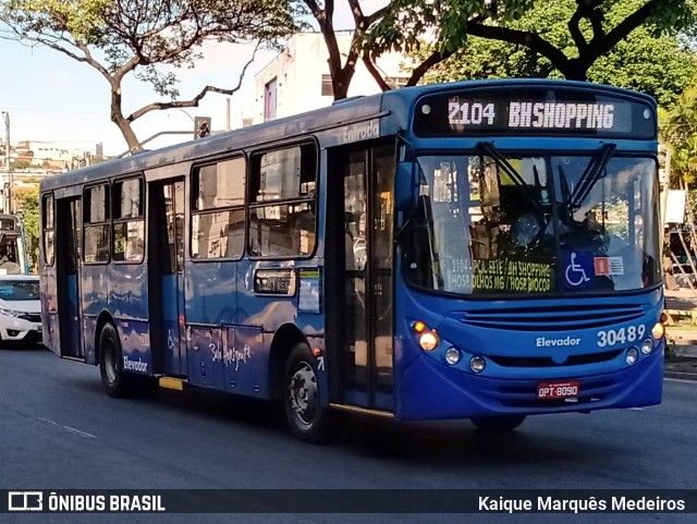 Auto Omnibus Nova Suissa 30489 na cidade de Belo Horizonte, Minas Gerais, Brasil, por Kaique Marquês Medeiros . ID da foto: 8426748.