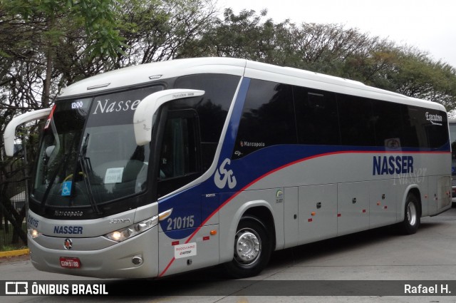 Viação Nasser 210115 na cidade de São Paulo, São Paulo, Brasil, por Rafael H.. Número da foto: #8428179.