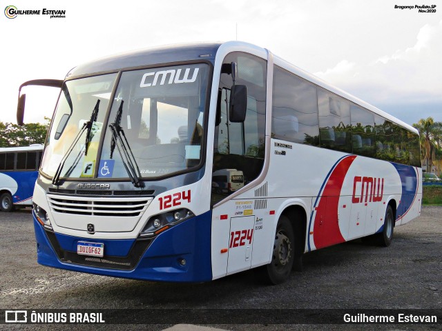 CMW Transportes 1224 na cidade de Bragança Paulista, São Paulo, Brasil, por Guilherme Estevan. Número da foto: #8426190.