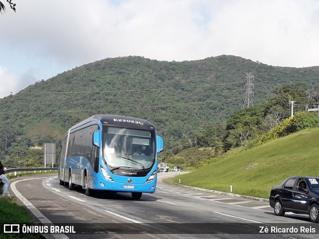 Viação São Pedro 0314002 na cidade de Petrópolis, Rio de Janeiro, Brasil, por Zé Ricardo Reis. Número da foto: #8426718.