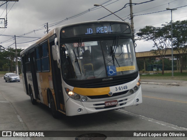 Transunião Transportes 3 6149 na cidade de São Paulo, São Paulo, Brasil, por Rafael Lopes de Oliveira. Número da foto: #8429191.