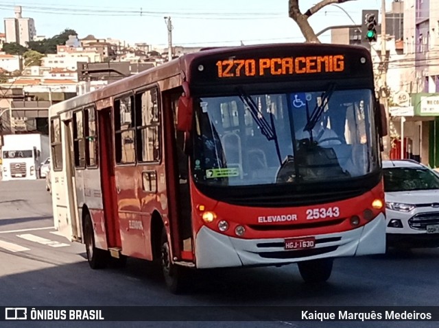 Autotrans > Turilessa 25343 na cidade de Belo Horizonte, Minas Gerais, Brasil, por Kaique Marquês Medeiros . ID da foto: 8430005.