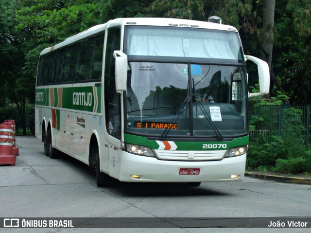 Empresa Gontijo de Transportes 20070 na cidade de São Paulo, São Paulo, Brasil, por João Victor. ID da foto: 8430025.