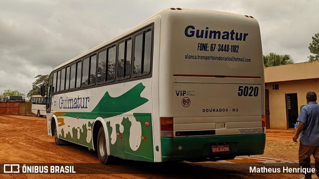 Guimatur Turismo 5020 na cidade de Deodápolis, Mato Grosso do Sul, Brasil, por Matheus Henrique. Número da foto: #8428936.