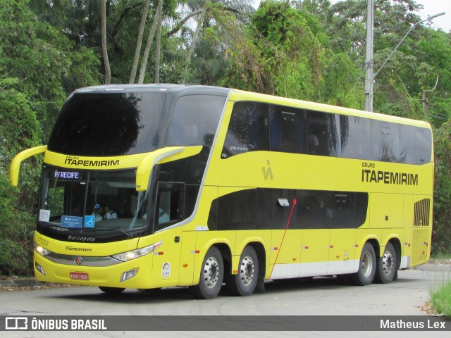 Viação Itapemirim 17033 na cidade de Recife, Pernambuco, Brasil, por Matheus Lex. Número da foto: #8428804.