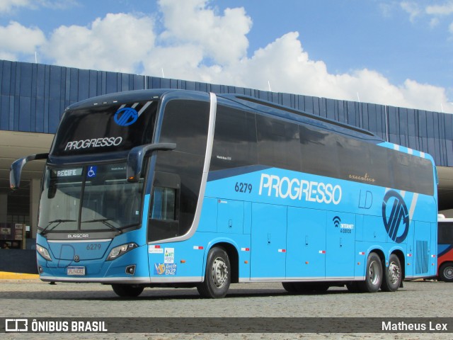 Auto Viação Progresso 6279 na cidade de Caruaru, Pernambuco, Brasil, por Matheus Lex. Número da foto: #8428801.
