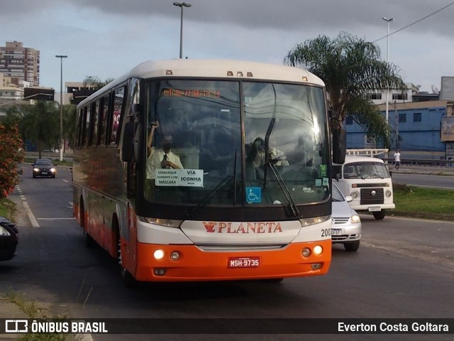 Planeta Transportes Rodoviários 2003 na cidade de Cariacica, Espírito Santo, Brasil, por Everton Costa Goltara. Número da foto: #8428987.