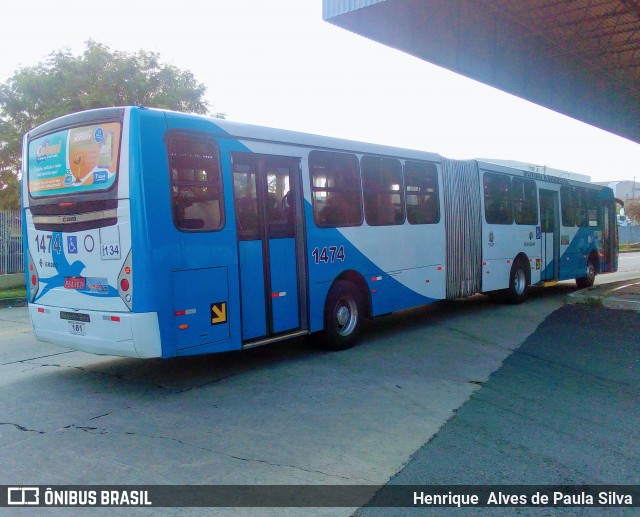 VB Transportes e Turismo 1474 na cidade de Campinas, São Paulo, Brasil, por Henrique Alves de Paula Silva. Número da foto: #8429162.