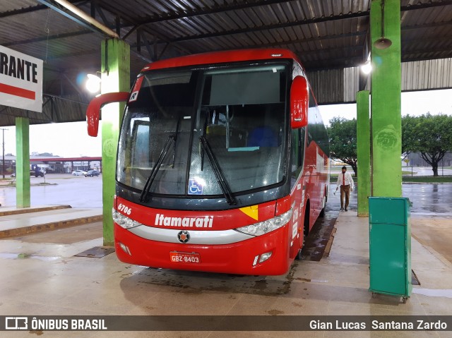 Expresso Itamarati 6706 na cidade de Ariquemes, Rondônia, Brasil, por Gian Lucas  Santana Zardo. ID da foto: 8430275.