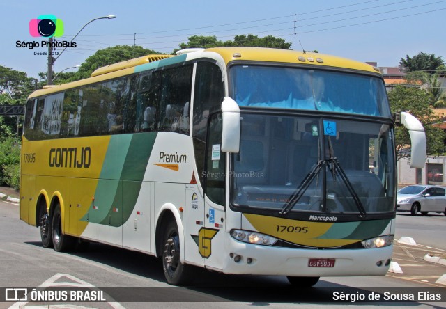 Empresa Gontijo de Transportes 17095 na cidade de Americana, São Paulo, Brasil, por Sérgio de Sousa Elias. ID da foto: 8430085.