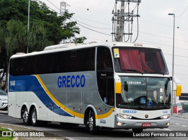 Grecco Tur 1648 na cidade de São Paulo, São Paulo, Brasil, por Luciano Ferreira da Silva. ID da foto: 8430107.