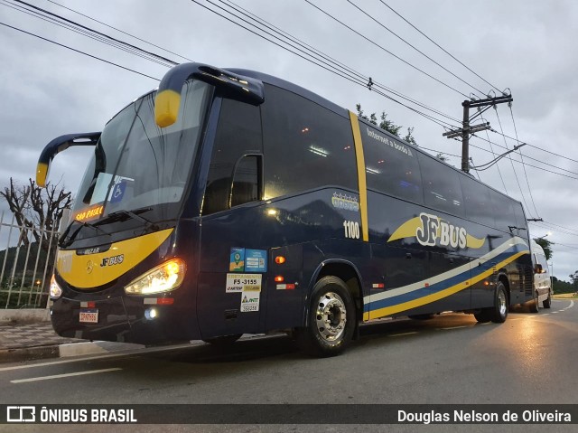 JF Bus 1100 na cidade de Caieiras, São Paulo, Brasil, por Douglas Nelson de Oliveira. ID da foto: 8432691.