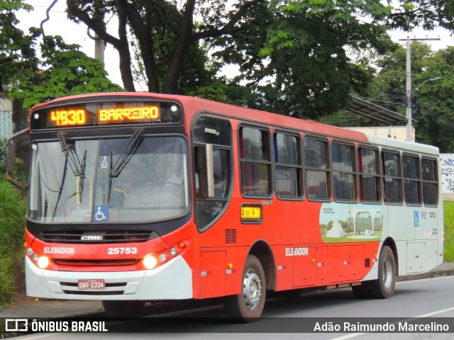 Autotrans > Turilessa 25753 na cidade de Belo Horizonte, Minas Gerais, Brasil, por Adão Raimundo Marcelino. ID da foto: 8434136.