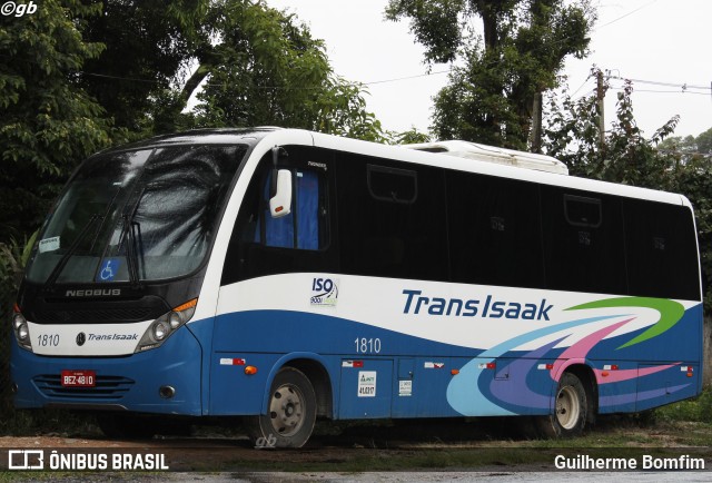 Trans Isaak Turismo 1810 na cidade de Almirante Tamandaré, Paraná, Brasil, por Guilherme Bomfim. ID da foto: 8434337.