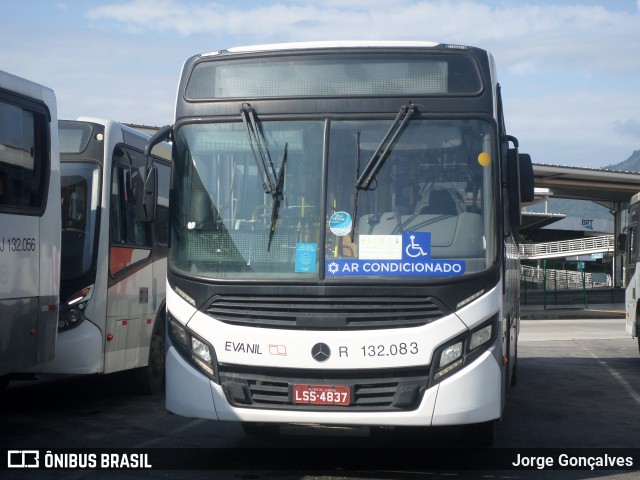 Evanil Transportes e Turismo RJ 132.083 na cidade de Rio de Janeiro, Rio de Janeiro, Brasil, por Jorge Gonçalves. Número da foto: #8433394.
