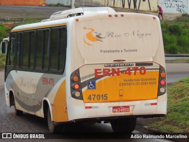 Rio Negro Fretamento e Turismo 47015 na cidade de Belo Horizonte, Minas Gerais, Brasil, por Adão Raimundo Marcelino. Número da foto: #8434121.