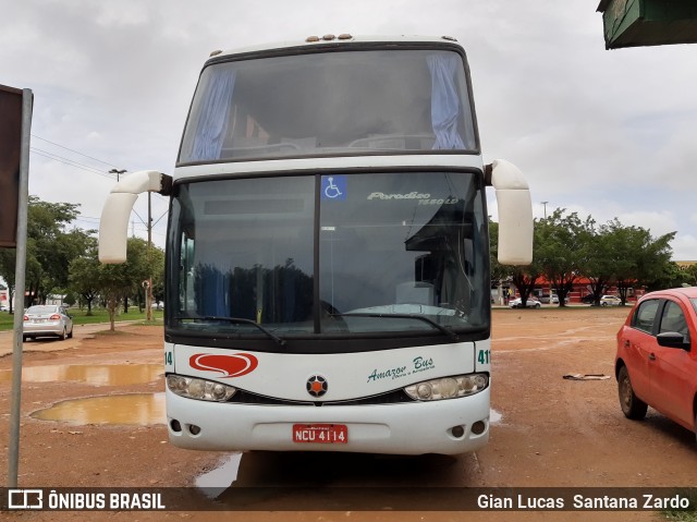 Eucatur - Empresa União Cascavel de Transportes e Turismo 4114 na cidade de Ariquemes, Rondônia, Brasil, por Gian Lucas  Santana Zardo. ID da foto: 8431965.