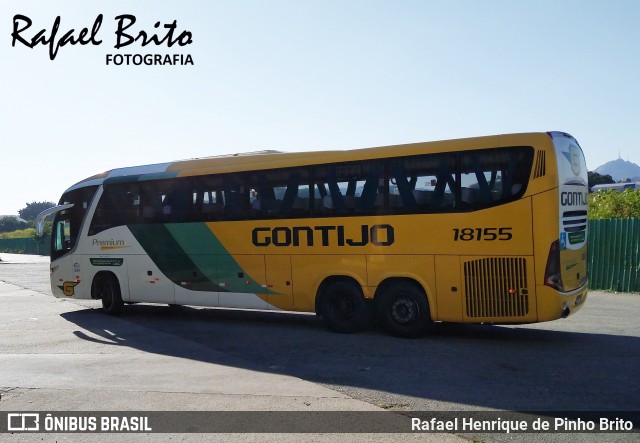 Empresa Gontijo de Transportes 18155 na cidade de Osasco, São Paulo, Brasil, por Rafael Henrique de Pinho Brito. ID da foto: 8433814.