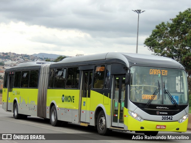 Bettania Ônibus 30542 na cidade de Belo Horizonte, Minas Gerais, Brasil, por Adão Raimundo Marcelino. ID da foto: 8434303.