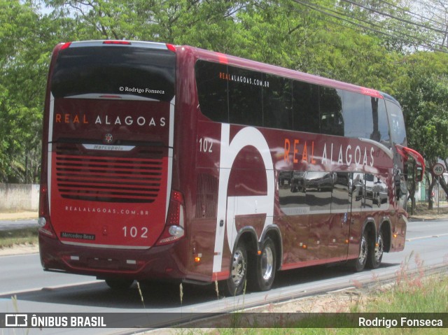 Real Alagoas de Viação 102 na cidade de Maceió, Alagoas, Brasil, por Rodrigo Fonseca. Número da foto: #8432240.