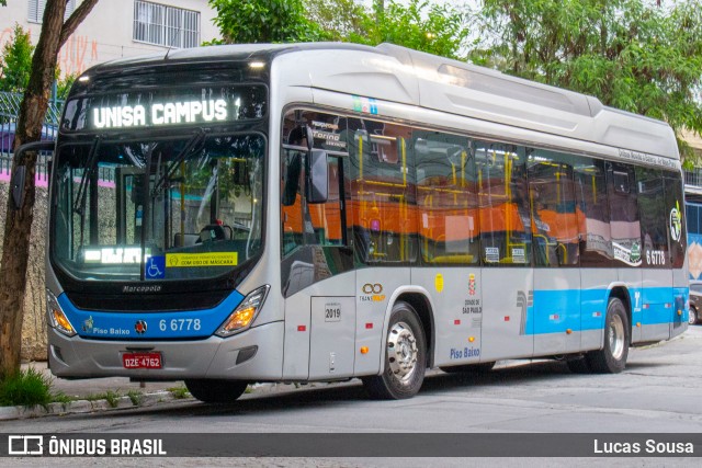 Transwolff Transportes e Turismo 6 6778 na cidade de São Paulo, São Paulo, Brasil, por Lucas Sousa. Número da foto: #8433507.