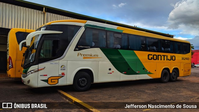 Empresa Gontijo de Transportes 18240 na cidade de Uberaba, Minas Gerais, Brasil, por Jefferson Nascimento de Sousa. ID da foto: 8433225.