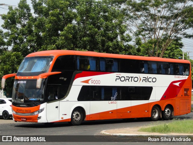 Auto Viação Porto Rico 9000 na cidade de Teresina, Piauí, Brasil, por Ruan Silva Andrade. ID da foto: 8435173.