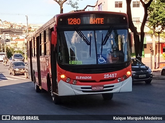 Autotrans > Turilessa 25457 na cidade de Belo Horizonte, Minas Gerais, Brasil, por Kaique Marquês Medeiros . ID da foto: 8436232.